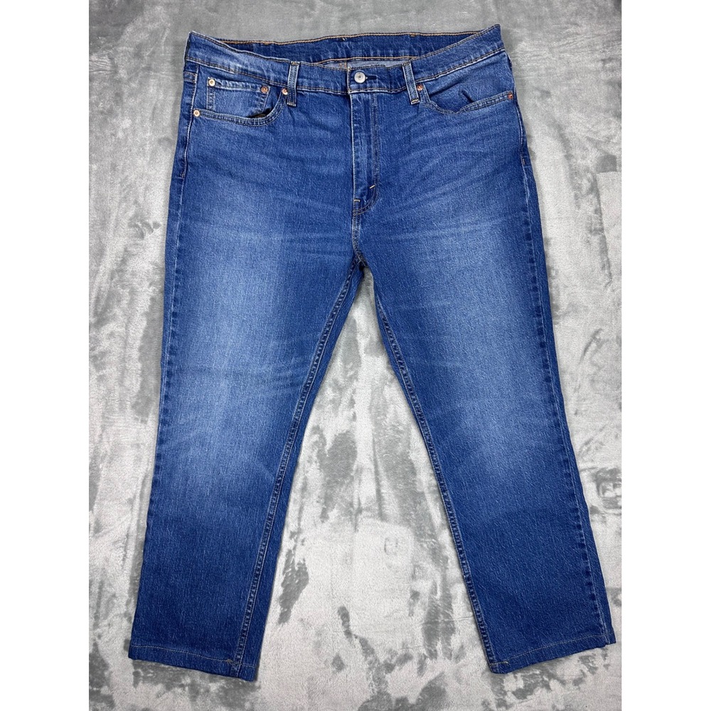 Levis 511 Slim Fit Jeans Mens 38x30 Medium Wash Blue Denim 04511-6000